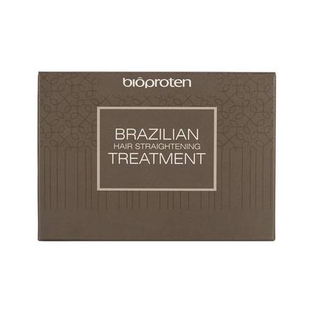 BIOPROTEN Brazilian Treatment Kit zestaw do prostowania włosów (szampon 100ml, maska 100ml, odżywka 100ml)