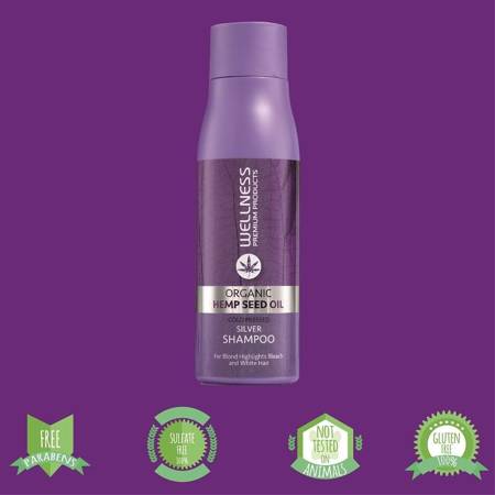 WELLNESS PREMIUM PRODUCTS Silver shampoo 500ml