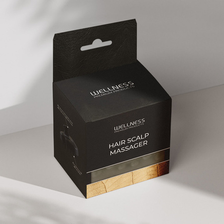 WELLNESS PREMIUM PRODUCTS Haarmassagegerät schwarz